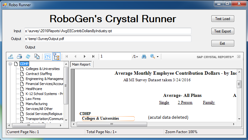 open crystal report file