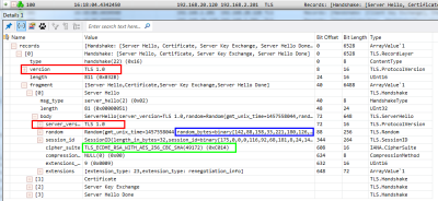 SQL SSL TLS Negotiation