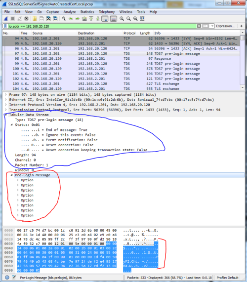 SSL Negotiating with SQL Server - 1